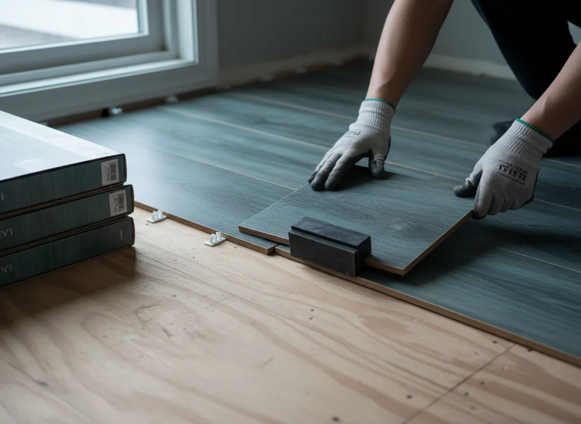 Luxury Vinyl Plank Installation company in Burtrum, MN